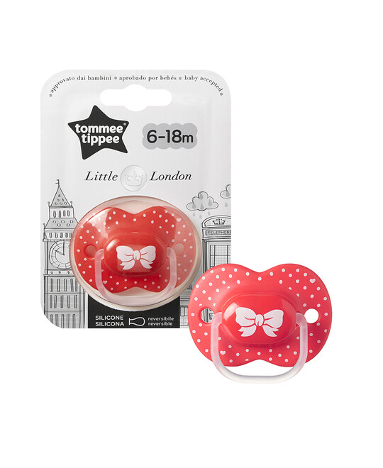 Tommee Tippee Closer to Nature LITTLE LONDON Soother Girl(6-18M) image number 2